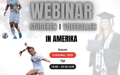 Webinar studeren en voetballen in Amerika