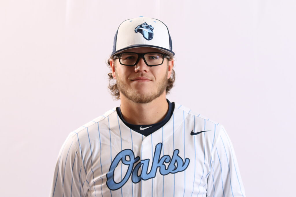 Milan – honkbalambassadeur bij Made Scholarships, pitcher met ervaring in Amerika en de Hoofdklasse.