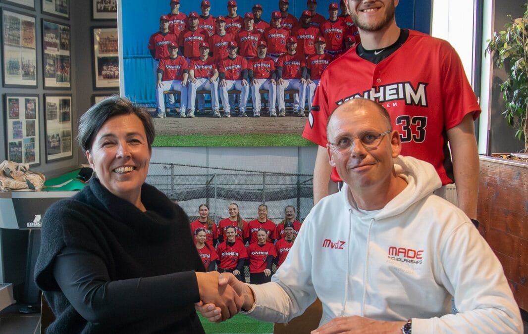 Samenwerking tussen Made Scholarships en Kinheim: kansen voor honkbal- en softbaltalent in Amerika